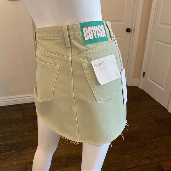NWT THE COREY HIGH WAIST MINI SKIRT size 25 - Picture 4 of 5